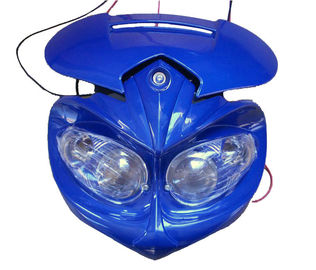 China Motocross parts SUVs Red blue white yellow other styles Refit Grimace headlights supplier