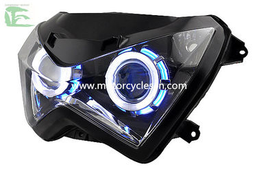 China Kawasaki Z250 Motorcycle  Parts HID Blue light Headlight Lens Headlamps supplier