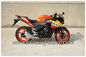 High Performance CBR150 Drag Racing Motorcycles With 4 Stroke Air-cooled Orange supplier