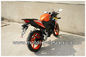 High Performance CBR150 Drag Racing Motorcycles With 4 Stroke Air-cooled Orange supplier