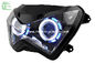 Kawasaki Z250 Motorcycle  Parts HID Blue light Headlight Lens Headlamps supplier