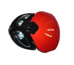 China Motocross parts SUVs Red blue white yellow other styles Refit Grimace headlights supplier