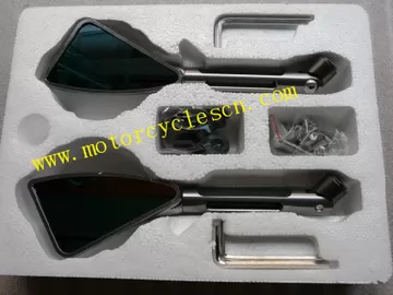 China YAMAHA HONDA Motorcycle CNC mirror Rearview mirror R LH Bike Blue Red Yellow White supplier