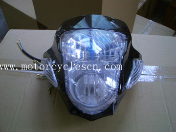 China Motorcycle motocross LED headlight Bike Blue Red Yellow White supplier