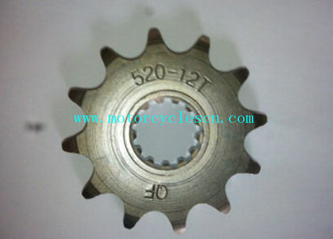 China OEM Motorcycle Spare Parts , GXT200 QM200GY Motocross 520-12T  Driving Shaft supplier