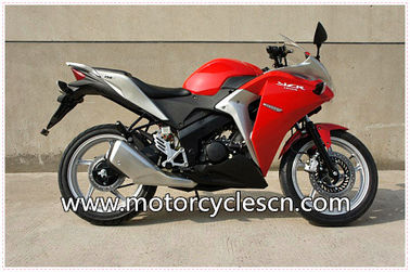 China Water-Cooled Red Drag Motorcycles Road Racing , Honda CBR150 Sports Car supplier