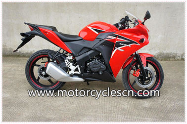 China Two Wheel Drag Racing Motorcycles Honda CBR250 With 4 Stroke Water-cooled Red supplier