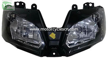 China 2012-2103 KAWASAKI-NINJA EX300 Head ligh Motorcycle Spare Part HID LED Drag Racing Origina supplier