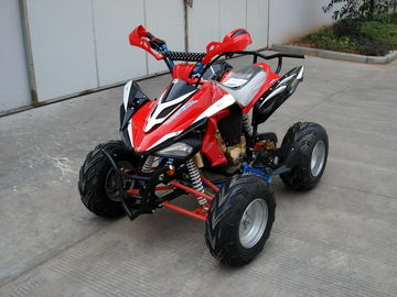 Yamaha 110cc Four Wheeled Motorcycles ATV , Single Tank 4 Wheels Motorcycle supplier