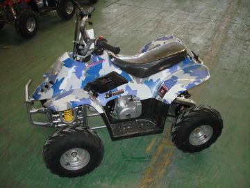 Yamaha 110cc Four Wheeled Motorcycles ATV , Single Tank 4 Wheels Motorcycle supplier