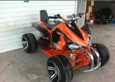 Yamaha 150cc Four Wheeled Motorcycles ATV , Single Tank 4 Wheels Motorcycle supplier