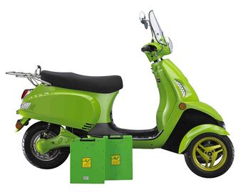 2000W Electric Moped Scooter , LI-Ion Battery LS-E-RIDER (A) Electric Tricycle supplier