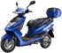 EEC Blue 4000W Li-ion Electric Moped Scooter , CEM Electric Scooter LS-F22 supplier