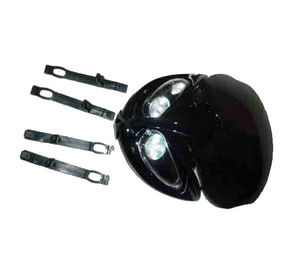 Motocross parts SUVs Red blue white yellow other styles Refit Grimace headlights supplier