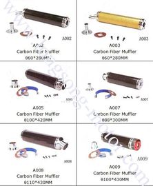 EEC 50cc Gas 2-stroke 4-stroke  KYMCO GY650 Muffler Carbon fiber muffler Refit Muffler supplier