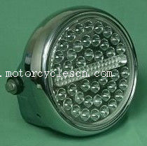 Motorcycle motocross LED headlight Bike Blue Red Yellow White supplier