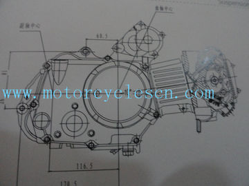 154FMI S120 single cylinder 4 stoke Air cool Horizontal Three Wheels Motorcycles Engines supplier