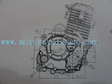 164ML200 167MM CG250CC Single cylinder Steaming water cool Three Wheels Motorcycles Engin supplier