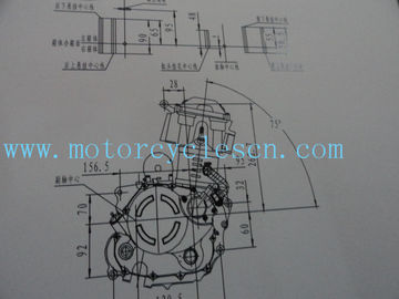 162MJ CG150 200 250 Single cylinder Steaming water cool Three Wheels Motorcycles Engines supplier