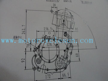 164ML 200 167MM250CC Single cylinder Steaming water cool Three Wheels Motorcycles Engines supplier