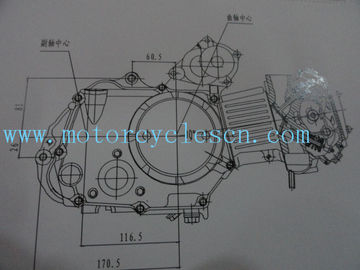 147FMF 86ml Single cylinder Air cool 4 Sftkoe Two Wheel Drive Motorcycles Engines supplier