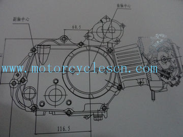 147FMF  86ml Single cylinder Air cool 4 Sftkoe Two Wheel Drive Motorcycles Engines supplier