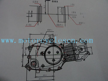 153FMI 124.6ml Single cylinder Air cool 4 Sftkoe Two Wheel Drive Motorcycles Engines supplier