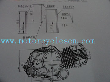 1P52FMI 124.9ml Single cylinder Air cool 4 Sftkoe Two Wheel Drive Motorcycles Engines supplier