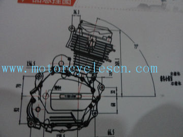 162FMJ CG150  200CC Single cylinder Air cool 4 Sftkoe Two Wheel Drive Motorcycles Engines supplier