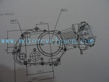 154FMI T125 Twin cylinder 4stroke ail cool Horizontal  MOTORCYCLE Engines supplier