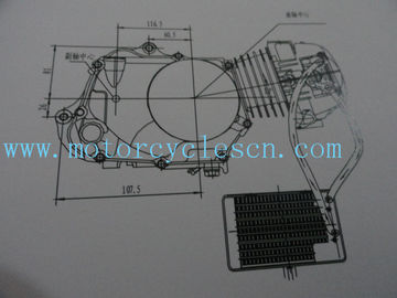 1P56FMJ  W063 Twin cylinder 4stroke ail cool Horizontal MOTORCYCLE Engines supplier