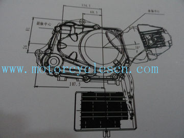 1P60FMJ W150-4V Twin cylinder 4stroke ail cool Horizontal MOTORCYCLE Engines supplier