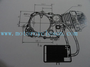 1P56FMJ   150CC Twin cylinder 4stroke ail cool Horizontal MOTORCYCLE Engines supplier