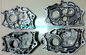 Silvery White Crankcase LH RH Motorcycle Engine Parts GXT200 Motocross GS200 Engine supplier