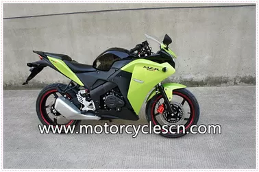 Honda CBR motorbike Air-cooled Green Drag Racing Motorcycles With Two Wheel supplier