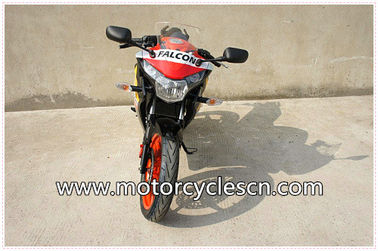 High Performance CBR150 Drag Racing Motorcycles With 4 Stroke Air-cooled Orange supplier