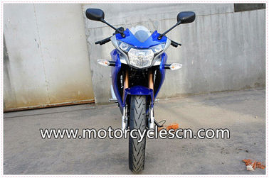 Water-cooled Blue Two Wheel Drag Racing Motorcycles Honda CBR250 Sports Car supplier