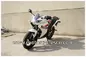 Blue And White Honda Sports Car CBR200 Drag Racing Motorcycles With Air Cooling supplier