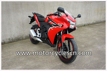 Two Wheel Drag Racing Motorcycles Honda CBR250 With 4 Stroke Water-cooled Red supplier