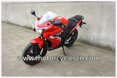 Two Wheel Drag Racing Motorcycles Honda CBR250 With 4 Stroke Water-cooled Red supplier