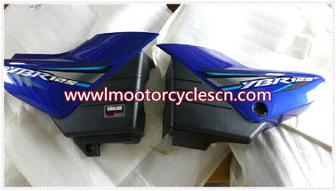 YAMAHA YBR125 Blue fuel tank side cover CO Motorcycle Spare Parts Blue fuel tank side cove supplier