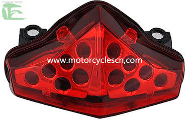 Kawasaki Z800 Z250 Motorcycle  Parts Color LED Tail Lamp Red ABS PVC Parking Lights supplier